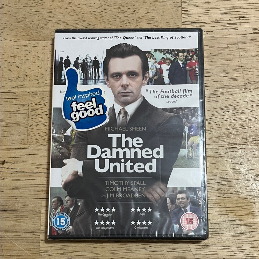 The Damned United DVD Sealed Soccer Football